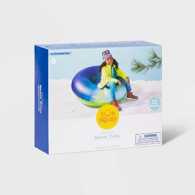 48" Blue and Green Snow Tube - Sun Squad™ 4 48" Blue and Green Snow Tube - Sun Squad™ - Image 4