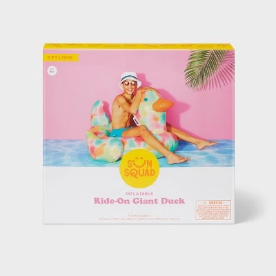 Duck Ride On Float - Sun Squad™ 4 Duck Ride On Float - Sun Squad™ - Image 4