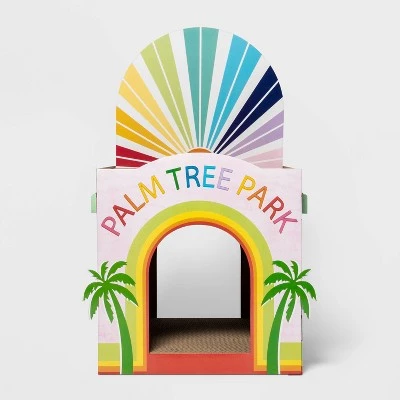 Palm Tree Park Cat Scratch House - Sun Squad™ 1 Palm Tree Park Cat Scratch House - Sun Squad™