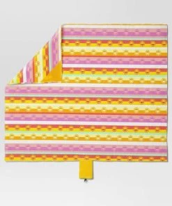 59"x70" Outdoor Beach Mat Sun Belt Stripe - Sun Squad™