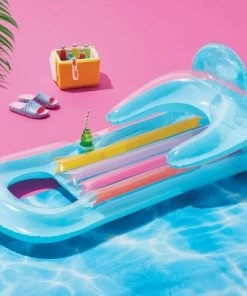 Fashion Pool Lounge Float- Sun Squad™ Orange
