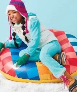 36" Checkered Snow Tube - Sun Squad™