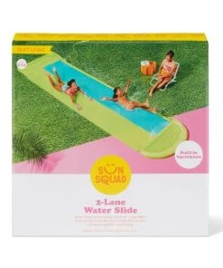 Double Water Slide - Sun Squad™ Green/blue 7 Double Water Slide - Sun Squad™ Green/blue -Sun Squad Shop GUEST 45a7a5f6 c327 4a64 b01e 5a4a4873ed62