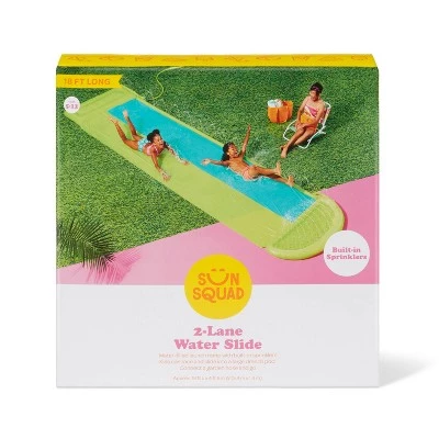 Double Water Slide - Sun Squad™ Green/blue 3 Double Water Slide - Sun Squad™ Green/blue - Image 3
