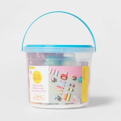 Sidewalk Chalk Bucket 50pc Play Set - Sun Squad™ 2 Sidewalk Chalk Bucket 50pc Play Set - Sun Squad™ - Image 2