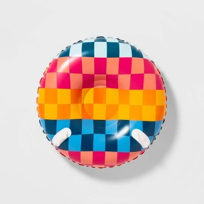 36" Checkered Snow Tube - Sun Squad™ 2 36" Checkered Snow Tube - Sun Squad™ - Image 2