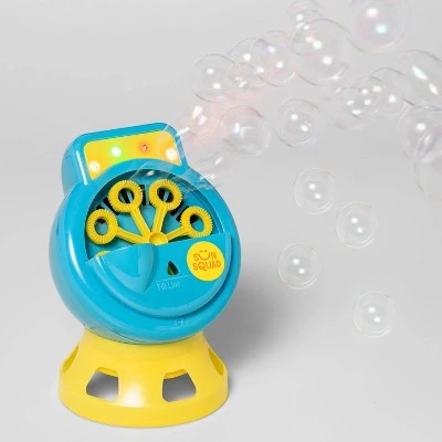 Light-Up Bubble Maker Blue/Yellow - Sun Squad™ 1 Light-Up Bubble Maker Blue/Yellow - Sun Squad™