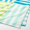 Striped Beach Towel Blue - Sun Squad™