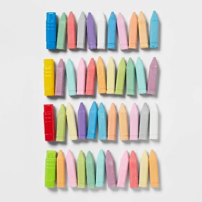 Sidewalk Chalk & Holder 45pc Set - Sun Squad™ 2 Sidewalk Chalk & Holder 45pc Set - Sun Squad™ - Image 2