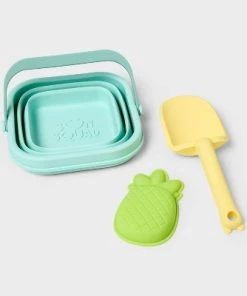 3pc Silicone Sandcastle Set - Sun Squad™