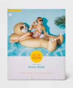 Sloth Pool Float Yellow - Sun Squad™ 5 Sloth Pool Float Yellow - Sun Squad™ -Sun Squad Shop GUEST 98675e2d a96f 4dec 95be 0861c32b5fe9