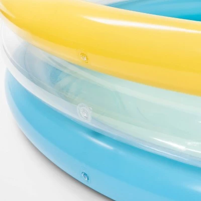 3 Ring Pool Blue Yellow - Sun Squad™ 1 3 Ring Pool Blue Yellow - Sun Squad™