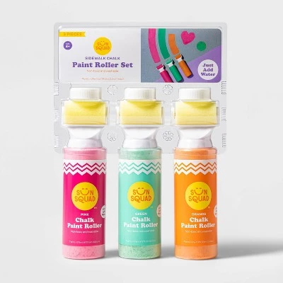 Chalk Foam Roller 3pc - Sun Squad™ 2 Chalk Foam Roller 3pc - Sun Squad™ - Image 2