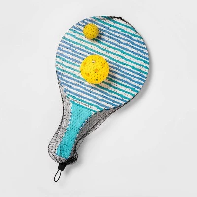 Blue Stripes Paddle Ball - Sun Squad™ 2 Blue Stripes Paddle Ball - Sun Squad™ - Image 2