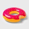 Strawberry Donut Pool Float Bright Pink - Sun Squad™