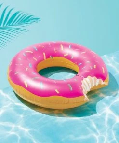 Strawberry Donut Pool Float Bright Pink - Sun Squad™ -Sun Squad Shop GUEST edf9954b 9939 411f a75d 7f0676178415