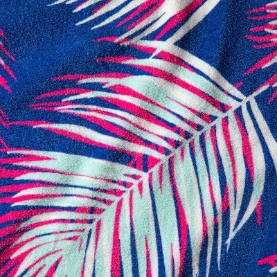 Chair Pocket Beach Towel Feather - Sun Squad™ 2 Chair Pocket Beach Towel Feather - Sun Squad™ - Image 2
