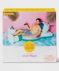 Kids' Hippo Pool Float - Sun Squad™ 5 Kids' Hippo Pool Float - Sun Squad™ -Sun Squad Shop GUEST f73f0f50 3c11 4f87 aced 23df065fdad3