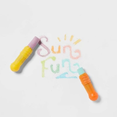 Sidewalk Chalk Bucket 50pc Play Set - Sun Squad™ 1 Sidewalk Chalk Bucket 50pc Play Set - Sun Squad™