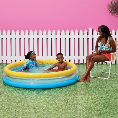 3 Ring Pool Blue Yellow - Sun Squad™ 3 3 Ring Pool Blue Yellow - Sun Squad™ - Image 3